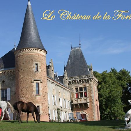 Chateau De La Forie Saint-Etienne-sur-Usson Екстериор снимка