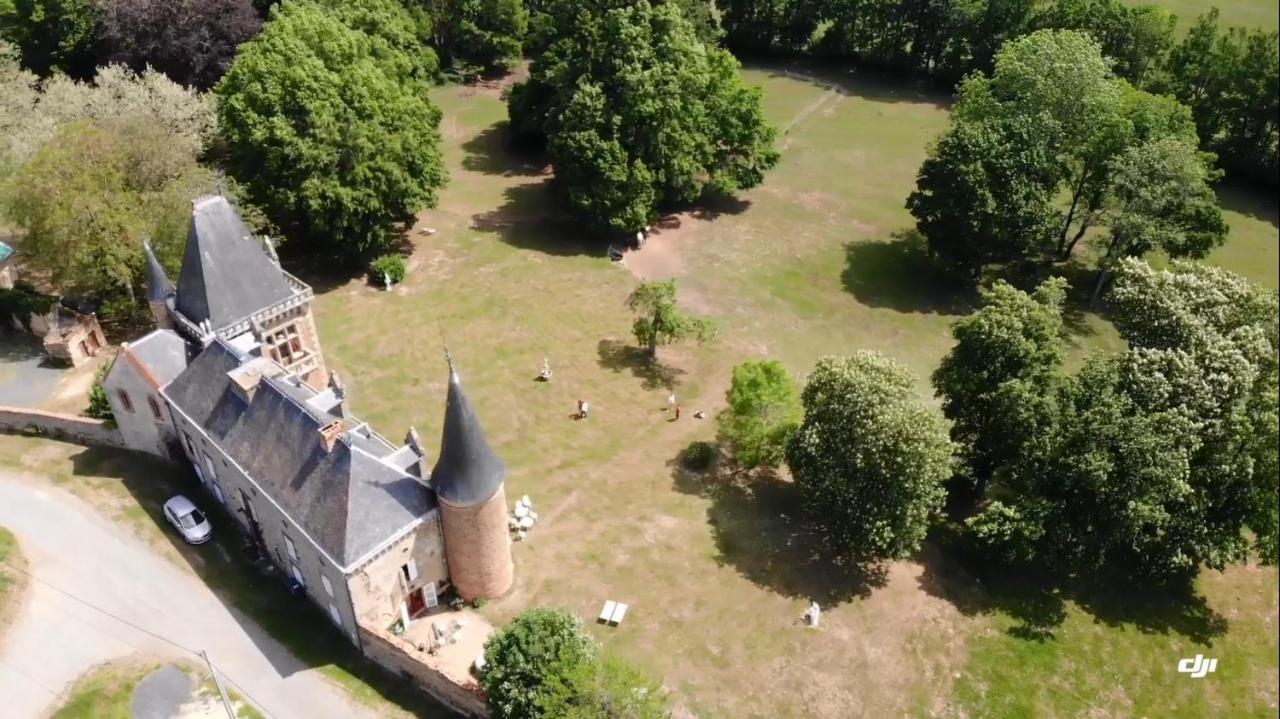 Chateau De La Forie Saint-Etienne-sur-Usson Екстериор снимка