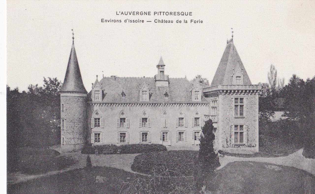 Chateau De La Forie Saint-Etienne-sur-Usson Екстериор снимка